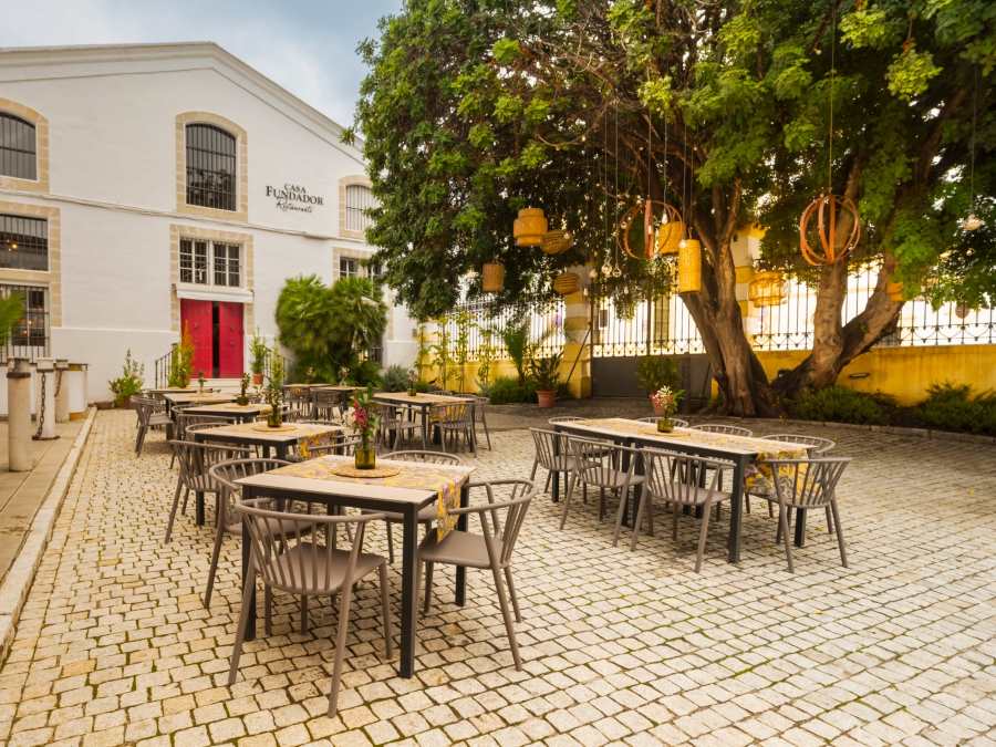 Terraza Casa Fundador Jerez Preféria Fundador