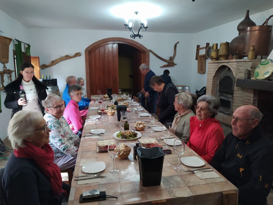 Almuerzo Bodega Cortijo el Cura