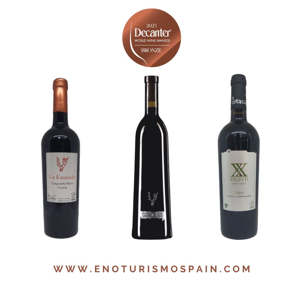 Finca La Estacada triunfa en los Decanter World Wine Awards 2025 con tres medallas de bronce