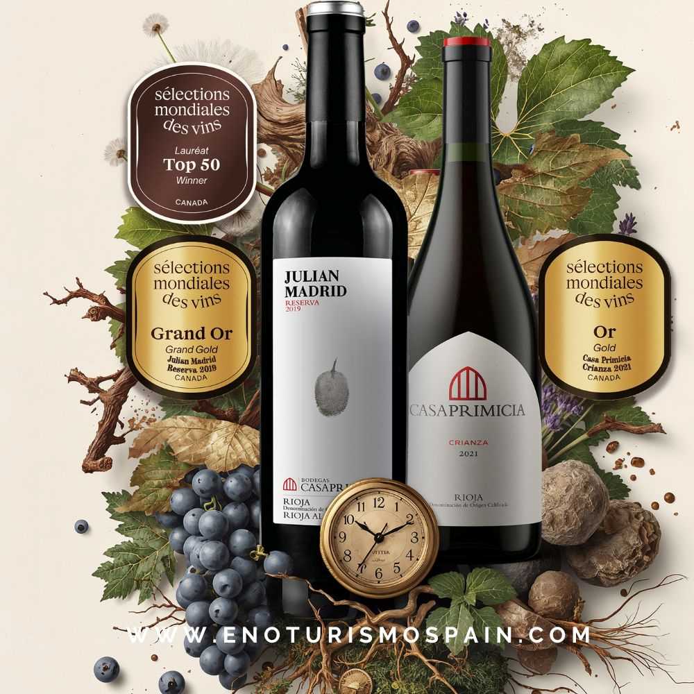 Dos vinos de Bodegas Casa Primicia premiados en Canadá