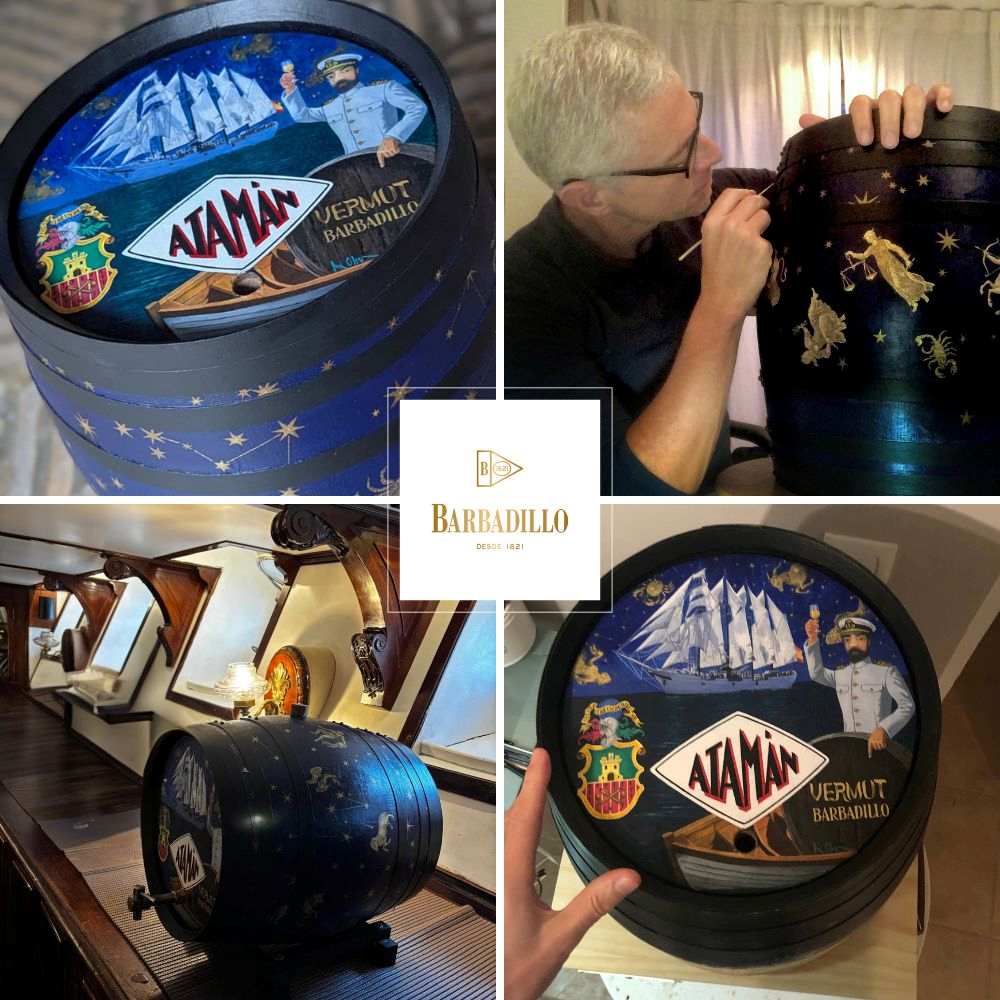 Vinos de Barbadillo en la travesía del Buque Escuela, Juan Sebastián de Elcano