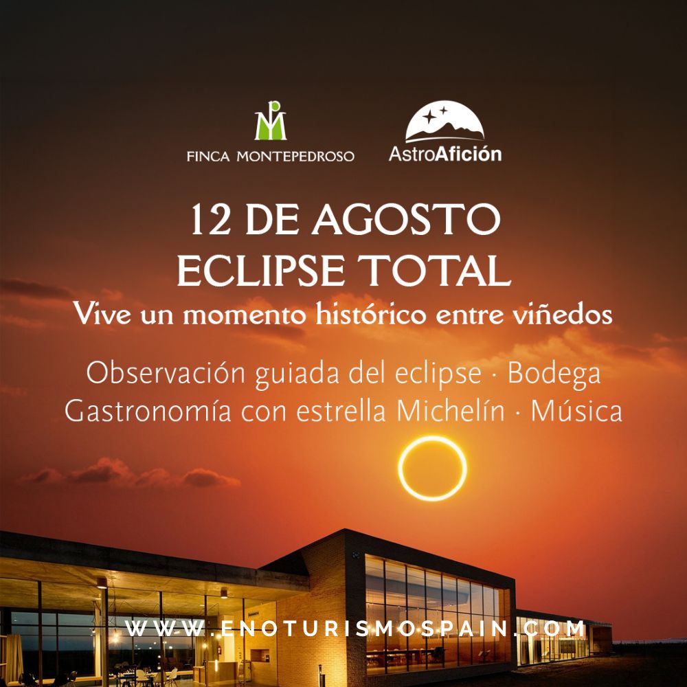 Eclipse y perseidas en Finca Montepedroso con cena estrella Michelin