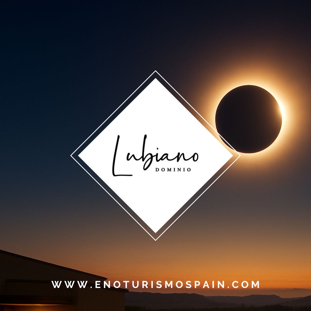 Eclipse total de sol entre viñedos en Ribera del Duero