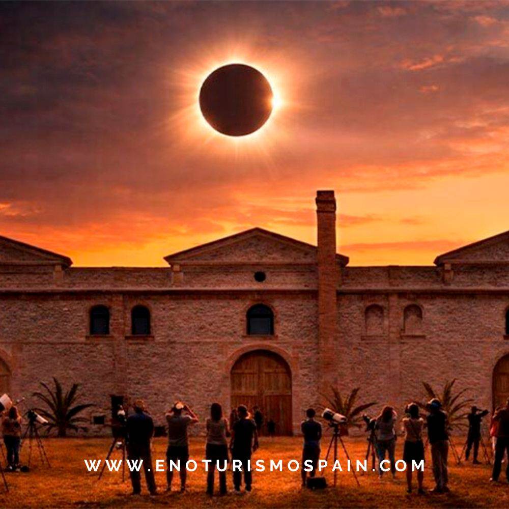 Eclipse solar total en Besalduch Valls y Bellmunt: cena maridaje y observación en Sant Mateu