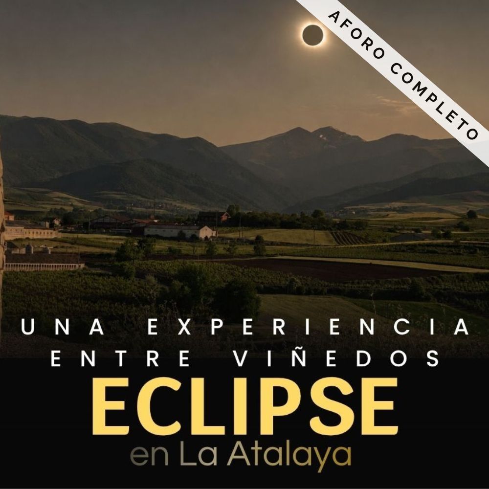 Eclipse solar en Bodegas David Moreno, Badarán, La Rioja 2026