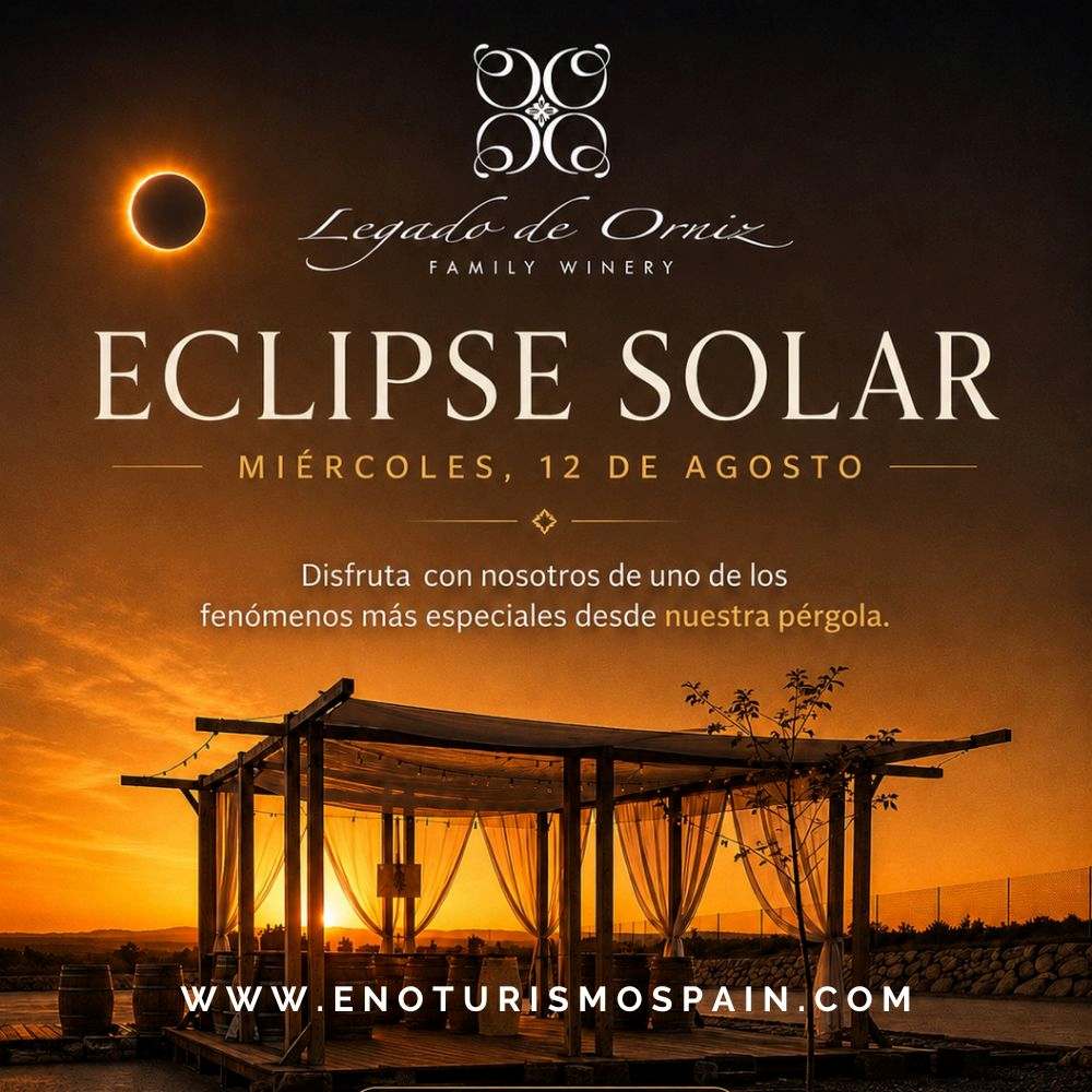 Eclipse solar en Legado de Orniz, Valladolid 2026