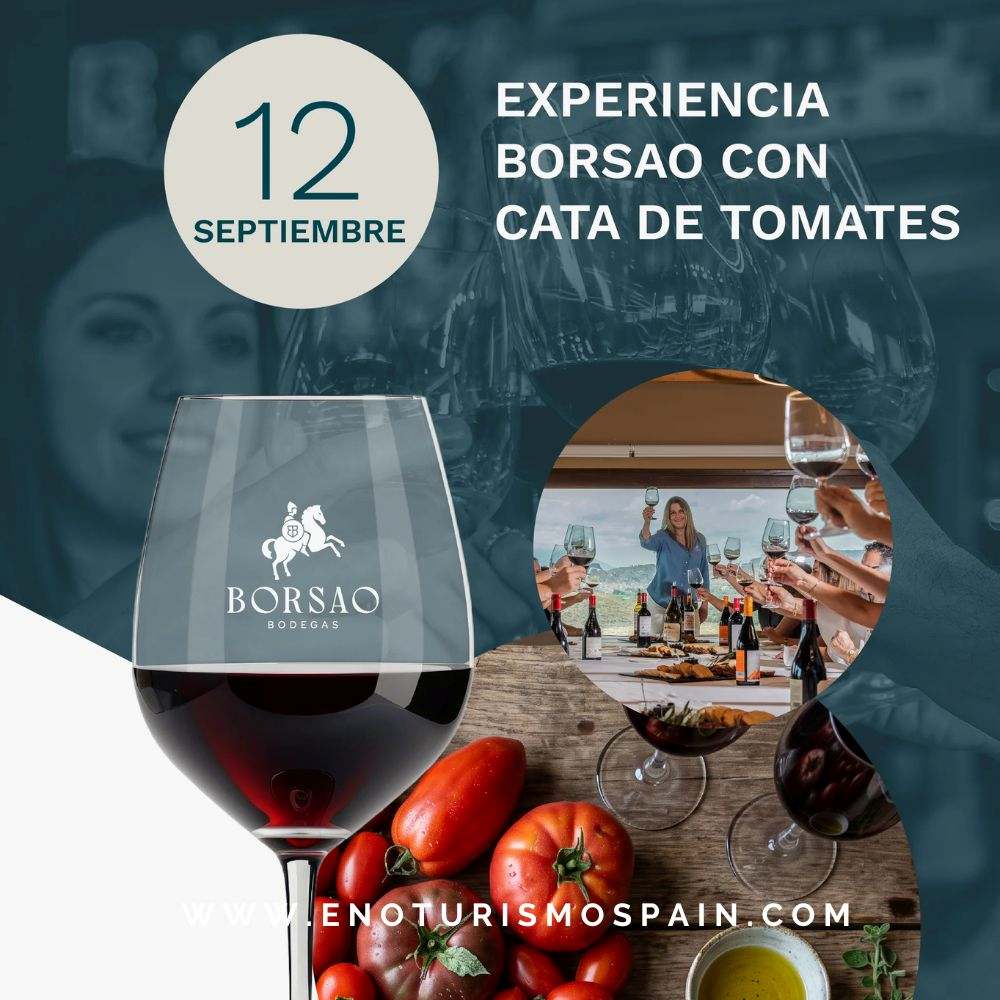 Bodegas Borsao Organiza una Cata de Tomates y Vino el 12 de Septiembre.