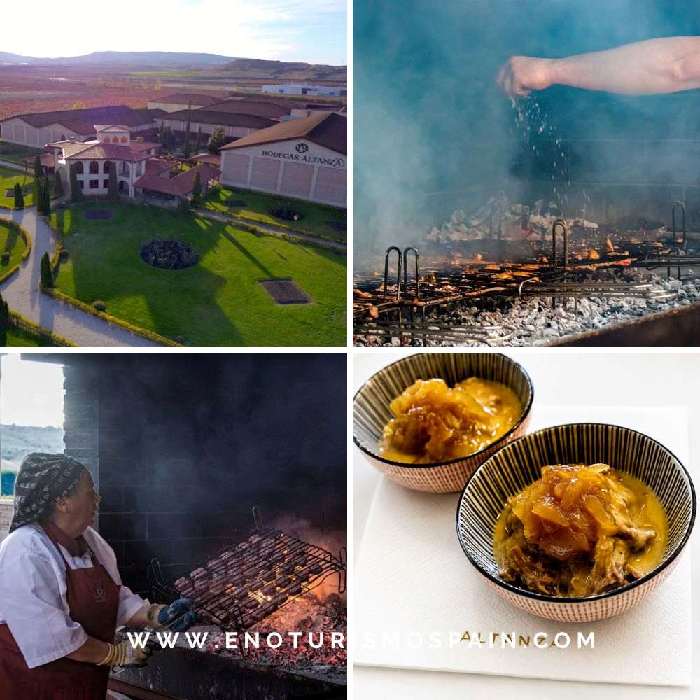 Weintourismus im Oktober bei Bodegas Altanza, Fuenmayor