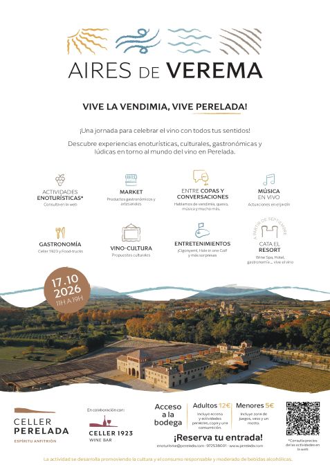 Aires de Verema en Celler Perelada Girona