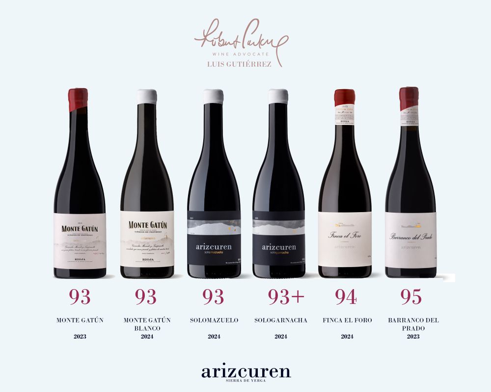 Wine Advocate premios arizcuren