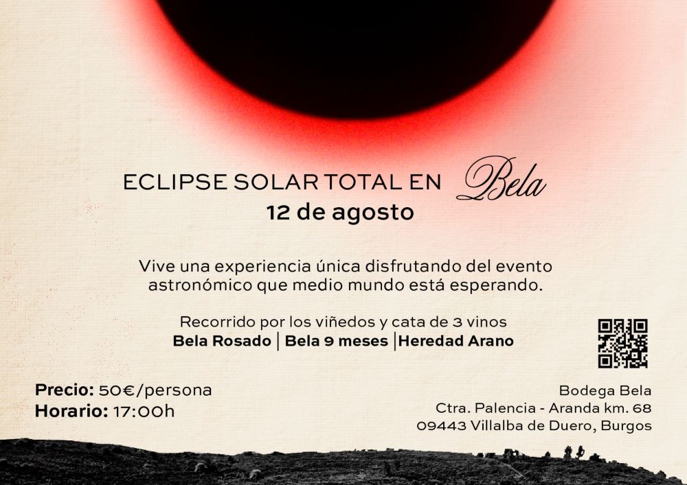 Eclipse Solar Total Bodega Bela Villalba de Duero