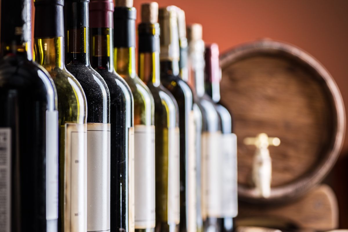Botellas de vino