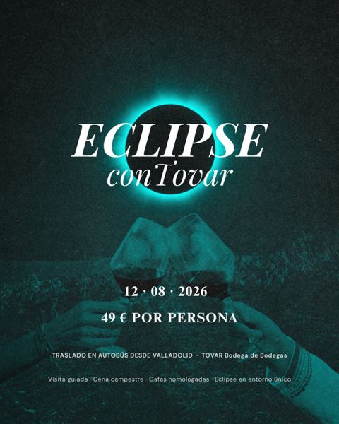 Eclipse solar en Bodegas Tovar Trigueros del Valle