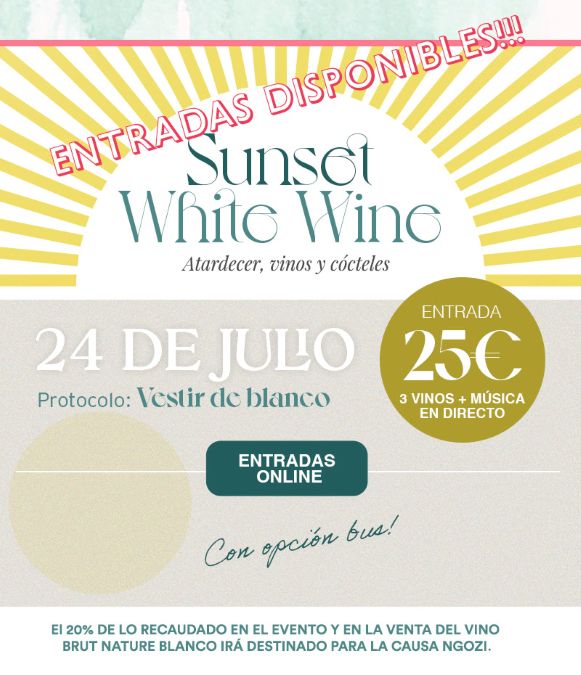 Sunset White Wine en Eguren Ugarte, Rioja Alavesa
