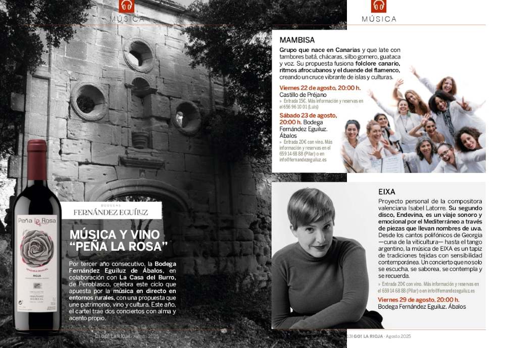 Cartel Música y Vino