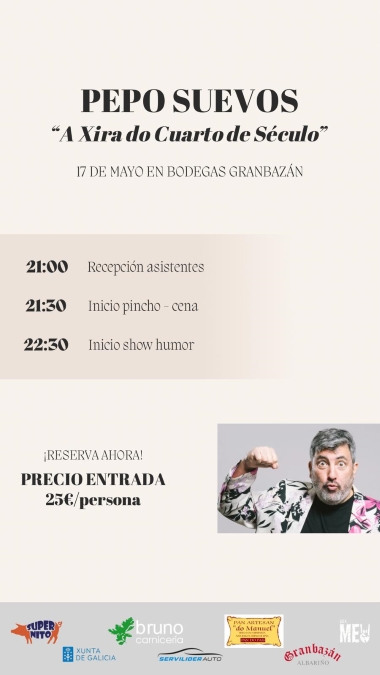 Cartel Pepo Suevos Granbazán