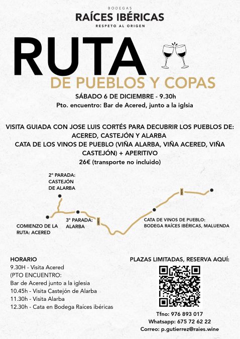 Ruta de Pueblos y Copas Raíces Ib&eacute;ricas