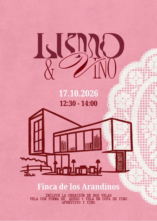 Taller de velas con vino y quesos en Finca de los Arandinos, La Rioja, el 17 de octubre