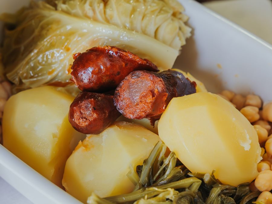 Cocido Gallego en Bodegas Granbazán