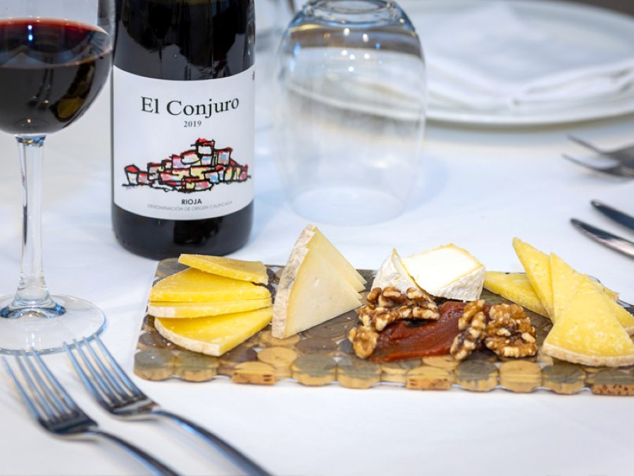 comida bodega rioja