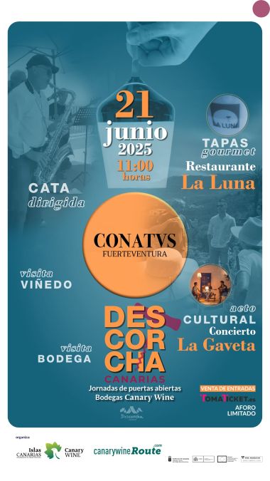 Descorcha Canarias en Bodega Conatvs