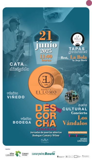 Descorcha Canarias Bodega El Lomo