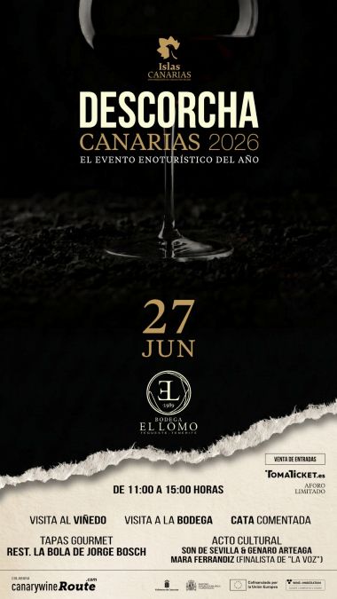 Descorcha Canarias 2026 Bodega El Lomo