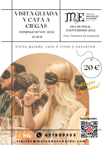 Cata a ciegas Malón de Echaide