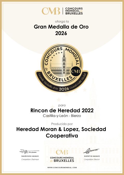 Premios internacionales Heredad Morán López VINOFED CMB 2026