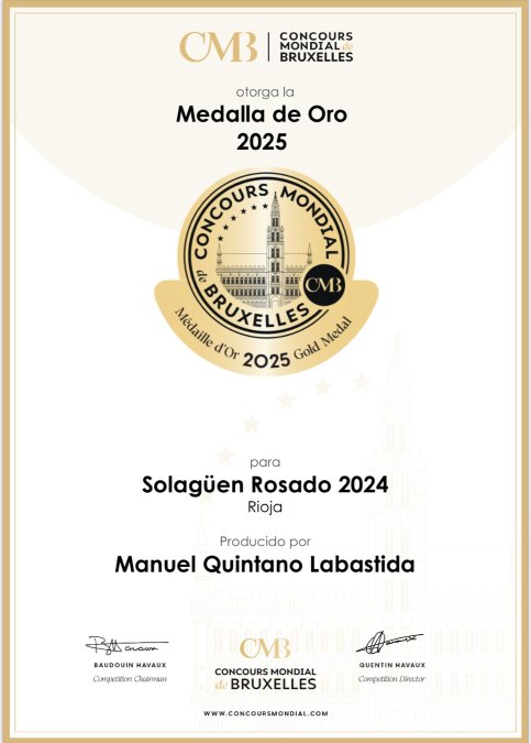 Diploma Concours Bruxelles Solagüen