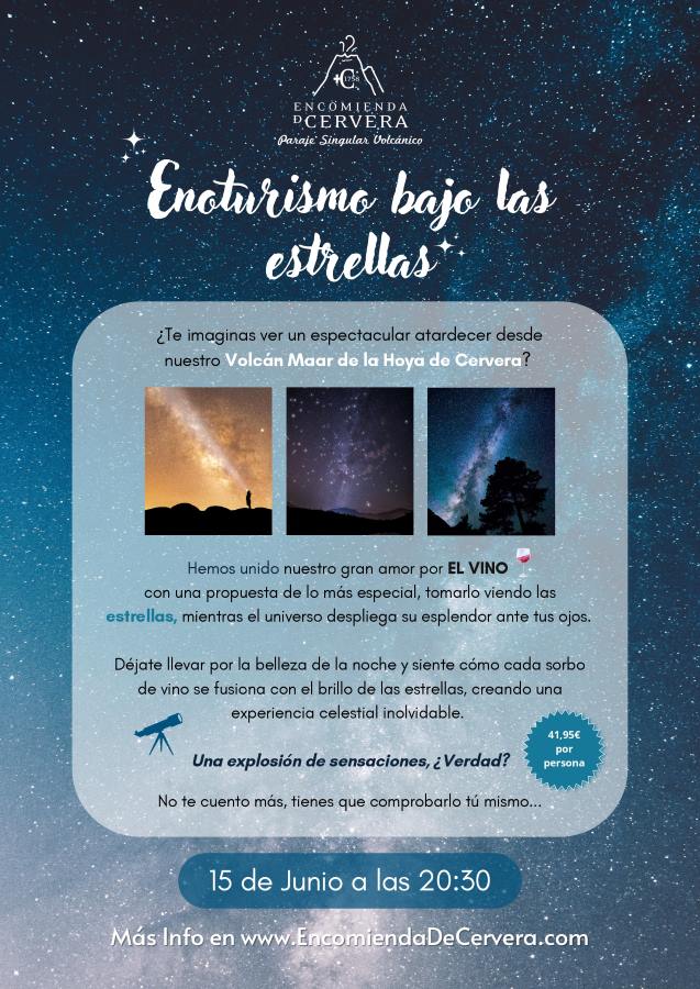 Cartel Experiencia de Enoturismo