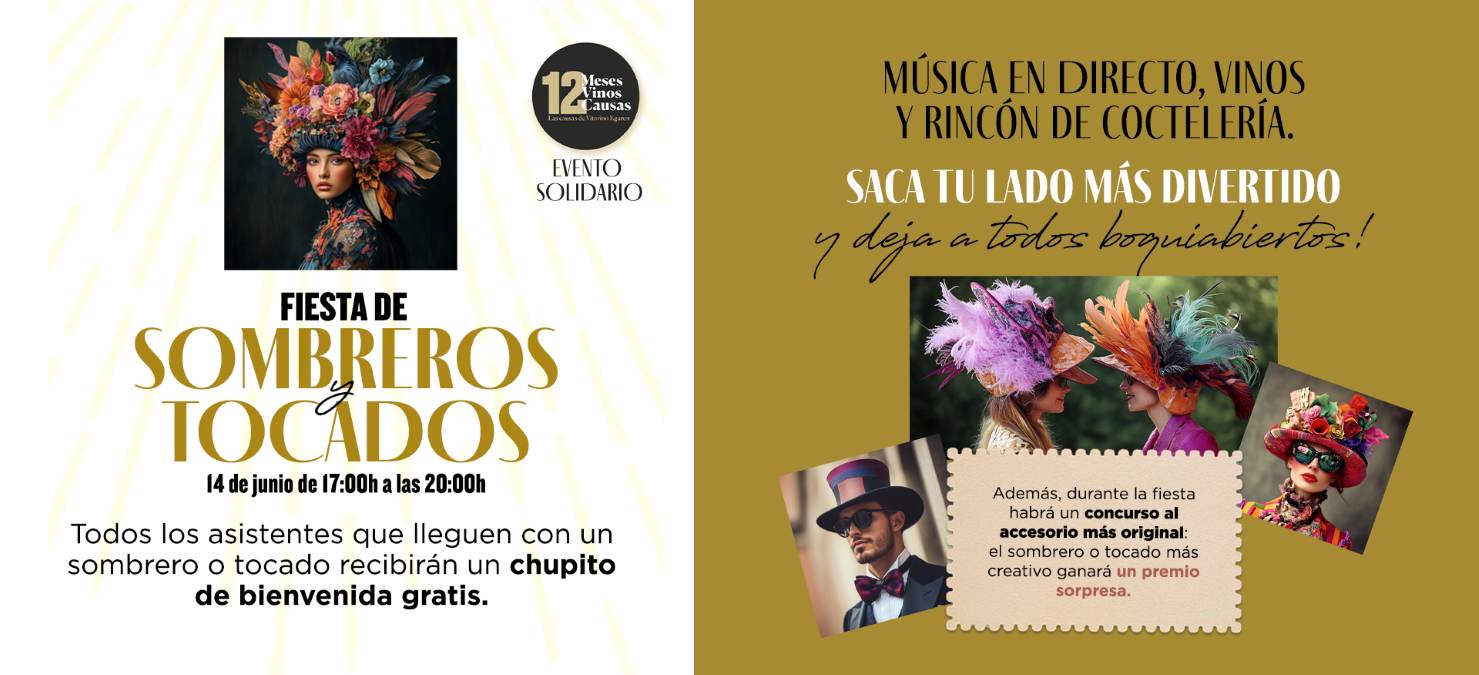 Fiesta de Sombreros y Tocados en Eguren Ugarte