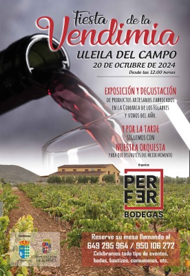 Cartel Fiesta de la vendimia