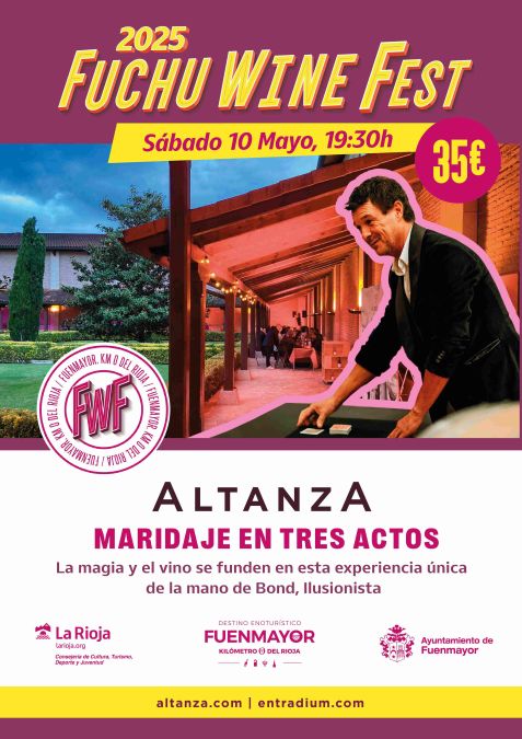 Cartel Fuchuwine Fest Altanza