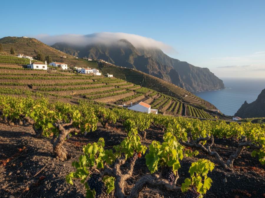 Wijnhuizen in D.O. El Hierro