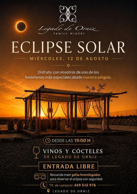 Eclipse solar Legado de Orniz San Román de Hornija Valladolid