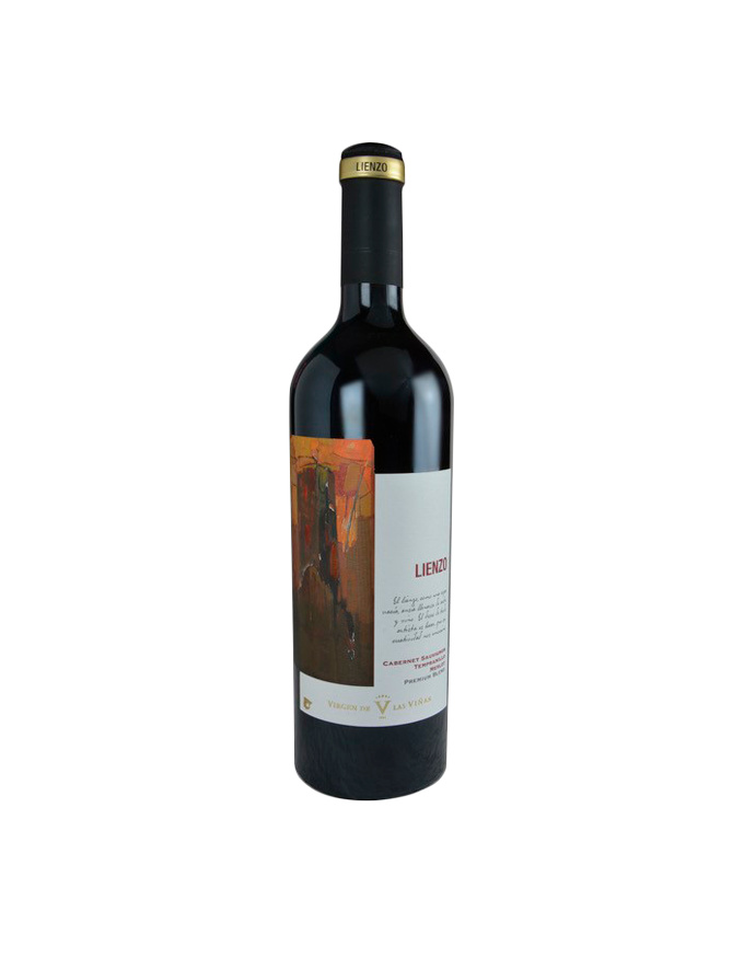 botella lienzo