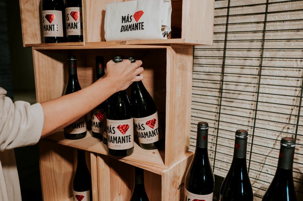 Más Diamante, vino de Rioja de Bodegas Franco-Españolas, en Casa Vogue