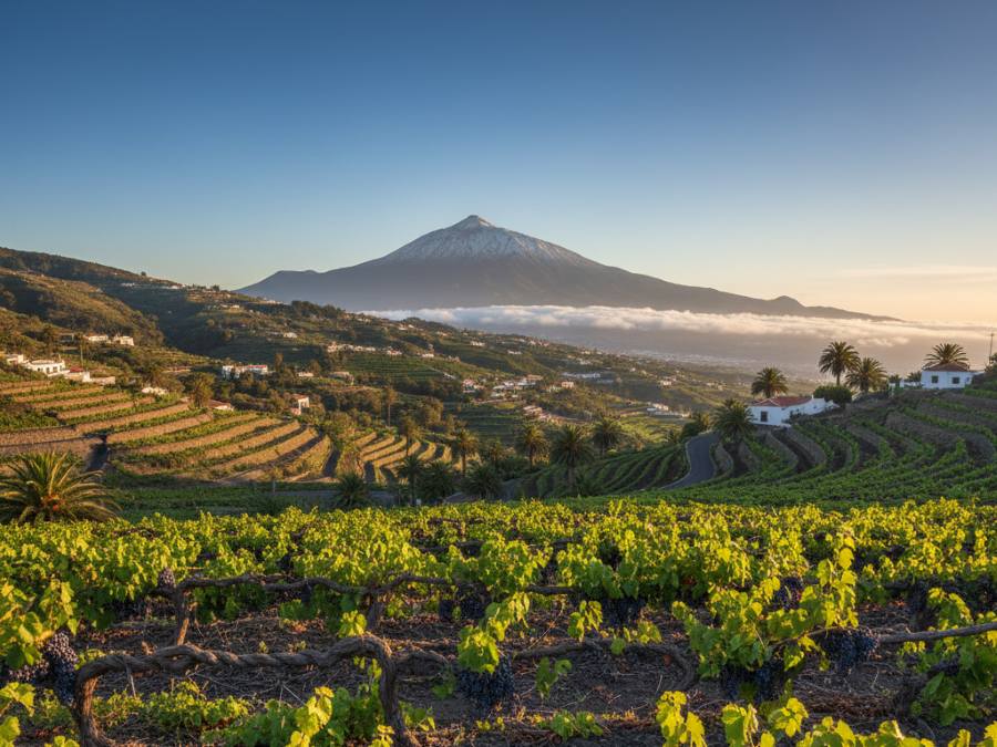 Wijnhuizen in D.O. Valle de la Orotava Tenerife