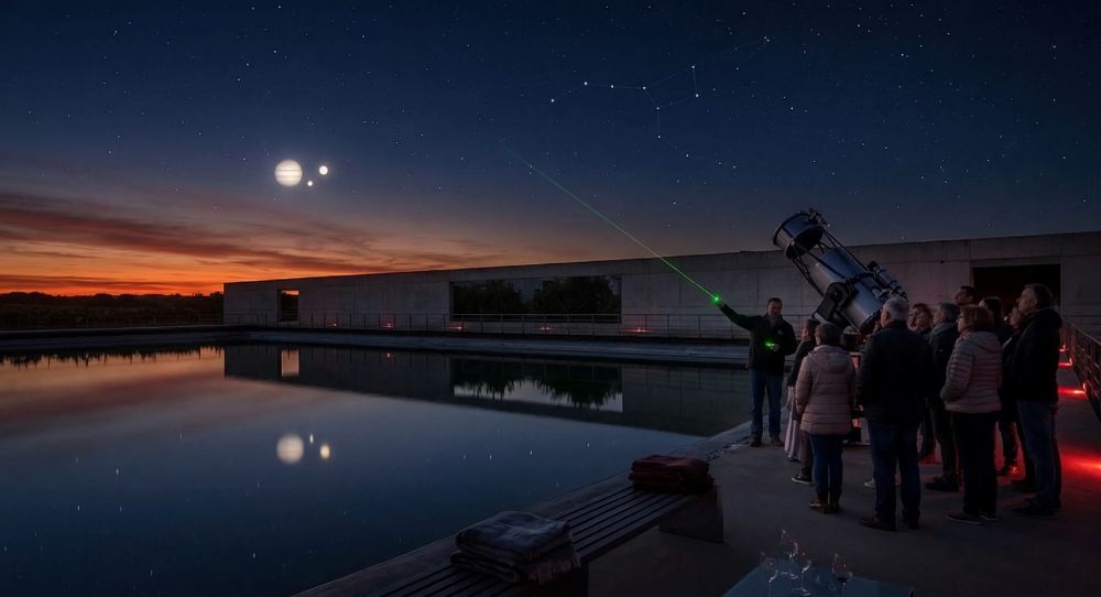 Evento astronómico Brindando con los planetas en Finca Antigua, Los Hinojosos, Cuenca
