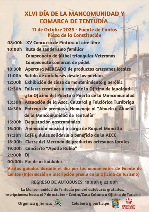 Mercado de productos locales Tentudía