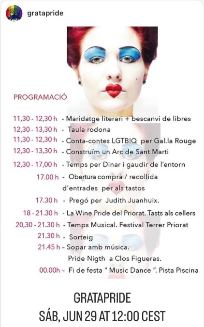 Programa Gratapride 2024