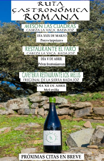 Cartel Experiencias Gastronómicas Romanas 2025