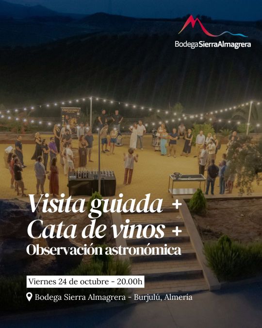 Cartel Velada enoastronómica Sierra Almagrera