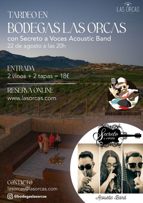 tardeo secreto a voces bodegas las orcas