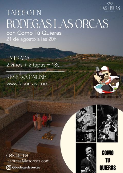 tardeo como tu quieras bodegas las orcas