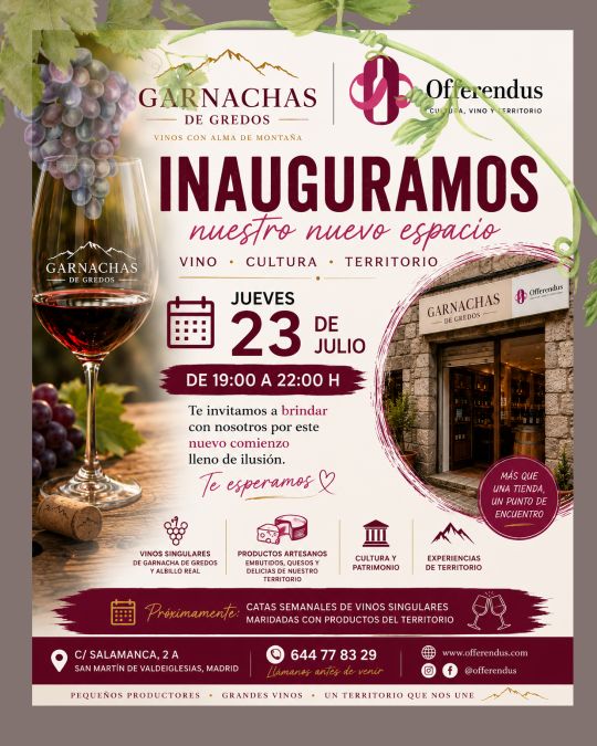 Cartel Inuguracion Tienda Offerendus