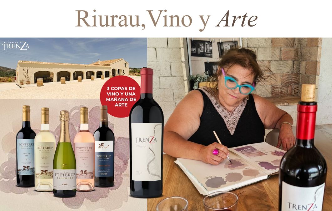 Taller de pintura con vino Bodegas Trenza Benissa Alicante 2026