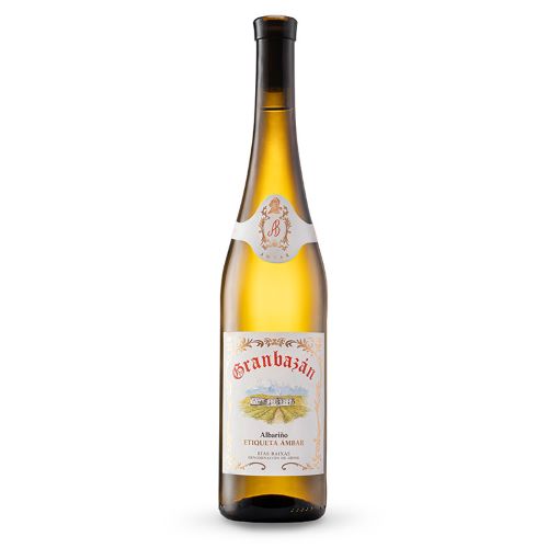 Vino Granbazán etiqueta Ambar