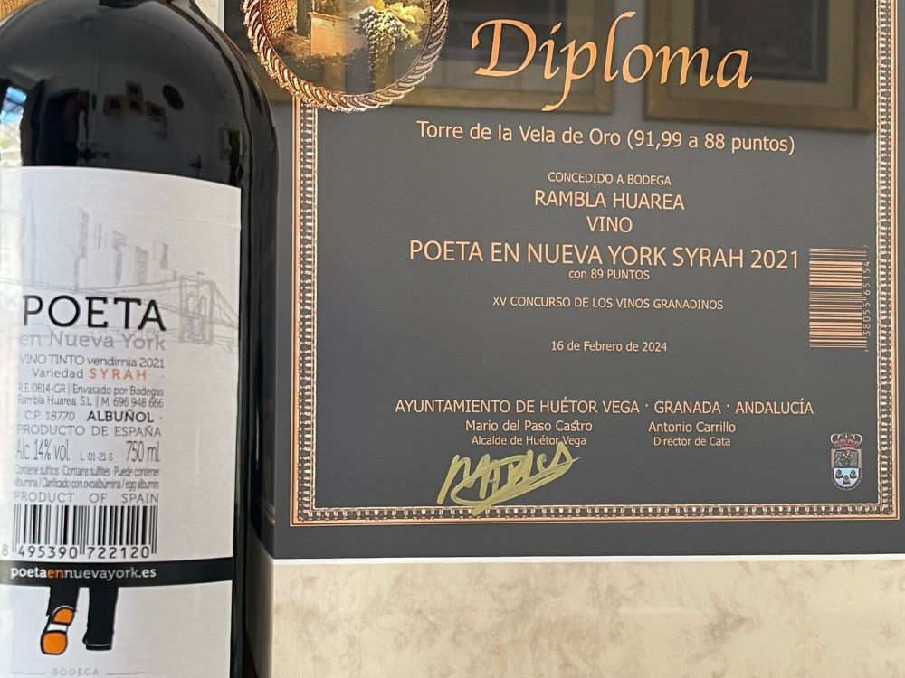 Vino Poeta Nueva York 2021